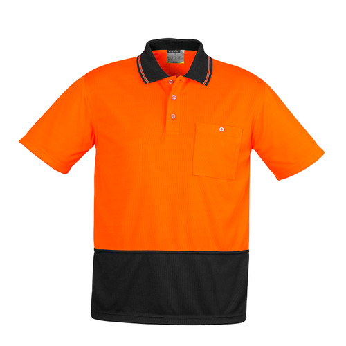 Syzmik Unisex Hi Vis S/S Polo Shirt Syzmik Unisex Hi Vis S/S Polo Shirt