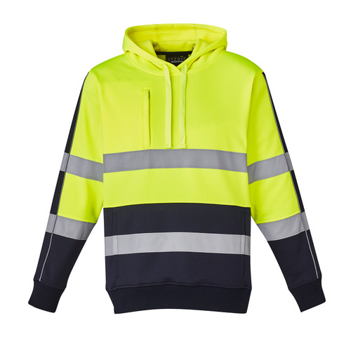 Syzmik Unisex Hi Vis Stretch Taped Hoodie Syzmik Unisex Hi Vis Stretch Taped Hoodie