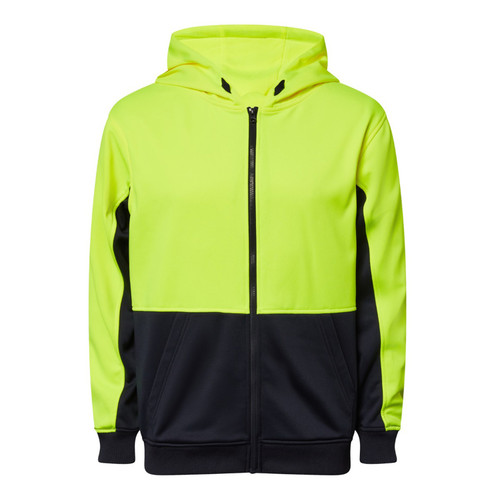 WorkCraft Hi-Vis Hoodie with Zip 