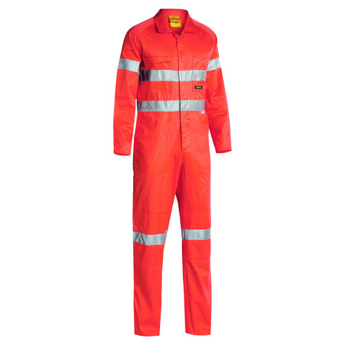 Bisley 3M Taped Lightweight Hi Vis Coverall Bisley 3M Taped Lightweight Hi Vis Coverall
