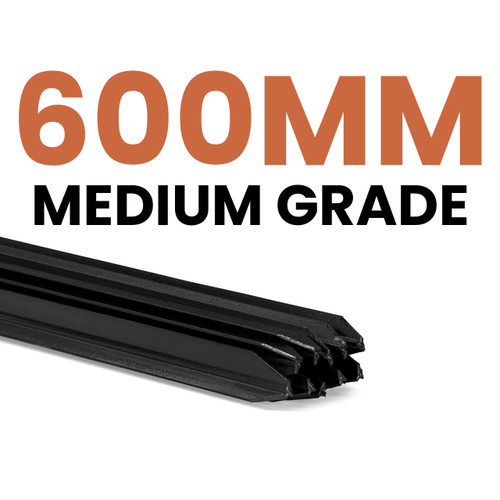 Steel Star Pickets Medium Grade Black - 600mm BF-4012