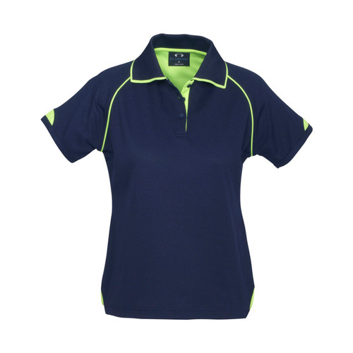 Biz Collection Womens Fusion Cotton Backed Polo Biz Collection Womens Fusion Cotton Backed Polo