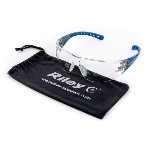 Riley Stream Evo Eco Clear Safety Glasses Riley Stream Evo Eco Clear Safety Glasses