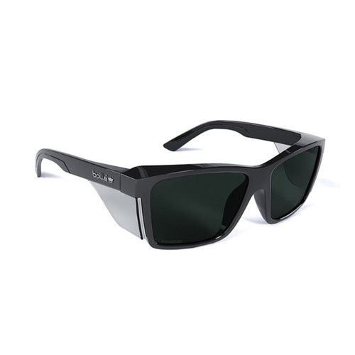 Bolle STKS 420 Polarised Safety Glasses - Black Gloss Frame - Smoke Lens Bolle STKS 420 Polarised Safety Glasses - Black Gloss Frame - Smoke Lens