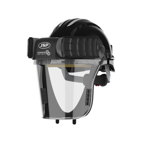 JSP Powercap Infinity PAPR Respirator Complete Unit with Black Helmet JSP Powercap Infinity PAPR Respirator Complete Unit with Black Helmet
