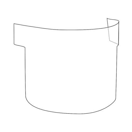 JSP PowerCap Infinity / Jetstream Peel Off Polycarbonate Visor Cover - Pack of 10 JSP PowerCap Infinity / Jetstream Peel Off Polycarbonate Visor Cover - Pack of 10