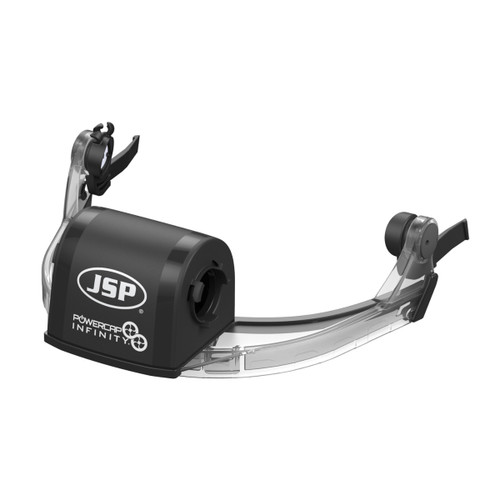 JSP Powercap Infinity Twin Turbo Drive Unit and Visor Carrier Assembly 