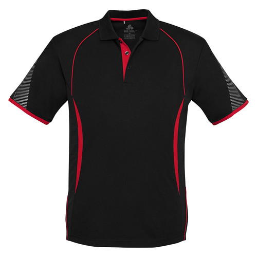 Biz Collection Mens Biz Cool Razor Polo Biz Collection Mens Biz Cool Razor Polo
