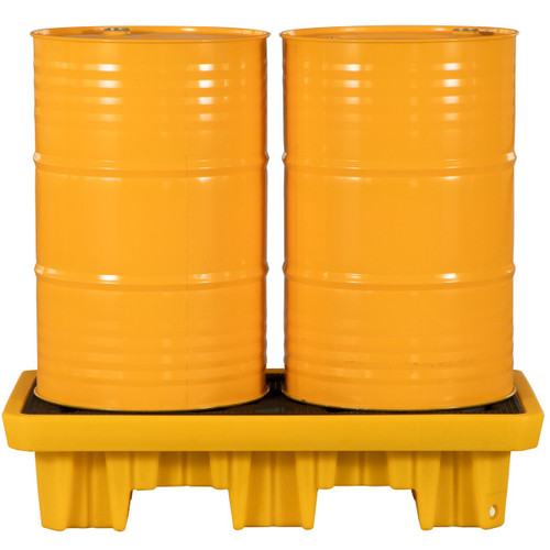 Spillfixr 2 Drum Spill Pallet - Yellow SF-0010