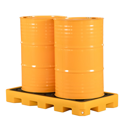 Spillfixr 2 Drum Low Profile Bunded Pallet 