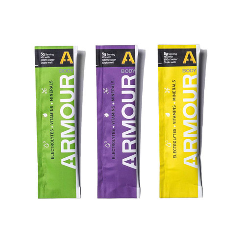 Body Armour Hydrate+ Hypotonic Sachets - Pack of 50 Body Armour Hydrate+ Hypotonic Sachets - Pack of 50