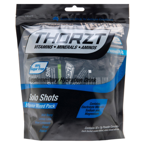 Thorzt Solo Shot Sachet 3g - Pack of 50 Thorzt Solo Shot Sachet 3g - Pack of 50