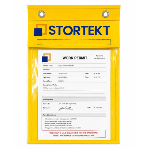 A4 Waterproof Permit Document Holder PDH01