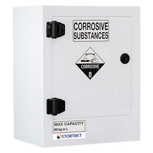 Stortekt 30L Poly Corrosive Goods Storage Cabinet Stortekt 30L Poly Corrosive Goods Storage Cabinet