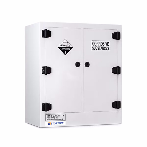 Stortekt 160L Poly Corrosive Goods Storage Cabinet Stortekt 160L Poly Corrosive Goods Storage Cabinet