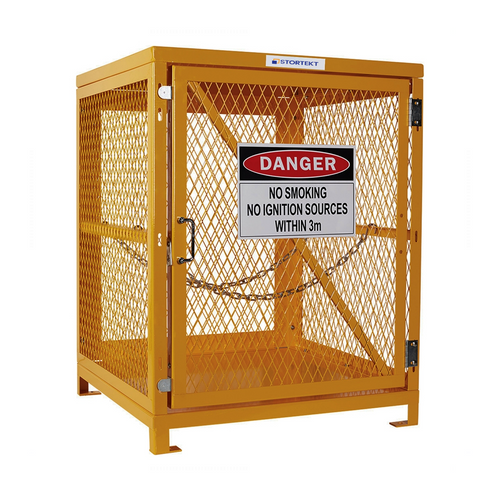 Stortekt Forklift Cylinder Storage Cage - 4 Cylinder - FLAT PACKED Stortekt Forklift Cylinder Storage Cage - 4 Cylinder - FLAT PACKED