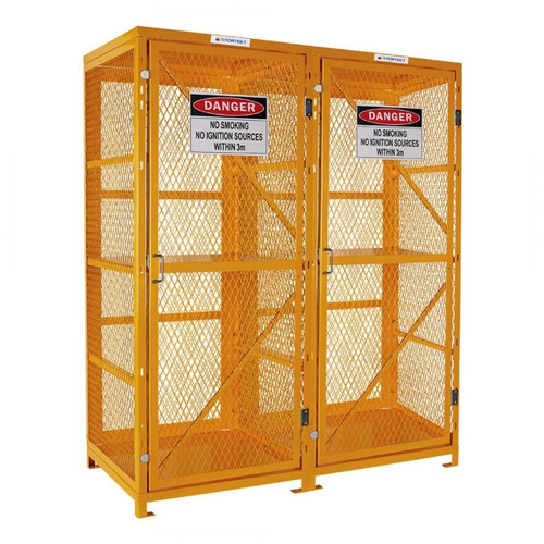 Stortekt Forklift Cylinder Storage Cage - 16 Cylinder - FLAT PACKED 30413