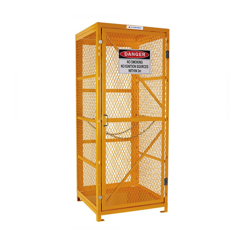 Stortekt Gas Storage Cage - 9 x G-Sized Cylinders - FLAT PACKED Stortekt Gas Storage Cage - 9 x G-Sized Cylinders - FLAT PACKED