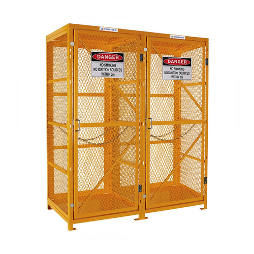 Stortekt Gas Cylinder Storage Cage - 18 x G-Sized Cylinders - FLAT PACKED Stortekt Gas Cylinder Storage Cage - 18 x G-Sized Cylinders - FLAT PACKED