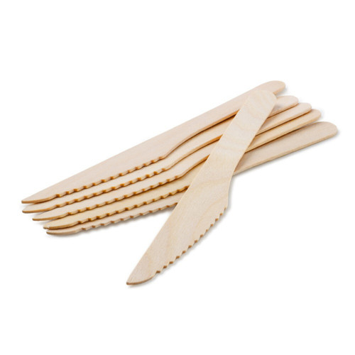 Wooden Knives 165mm - Pack of 100 Wooden Knives 165mm - Pack of 100