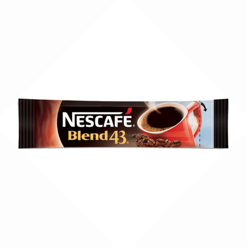 Nescafe Blend 43 Instant Coffee Sticks - Carton of 280 Nescafe Blend 43 Instant Coffee Sticks - Carton of 280