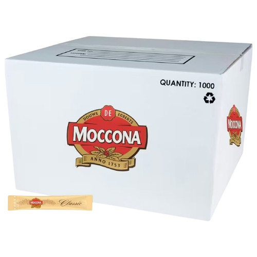 Moccona Classic Coffee Single Serve Sticks - Carton of 1000 