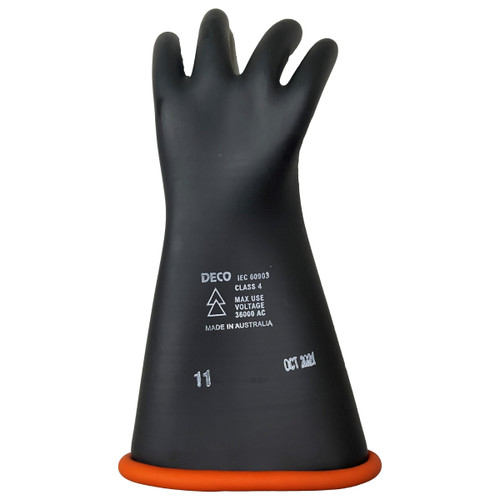 36000V Class 4 Electrical Glove 410mm Long 36000V Class 4 Electrical Glove 410mm Long