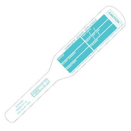 White Commercial & Building Test Tags-100Pk White Commercial & Building Test Tags-100Pk
