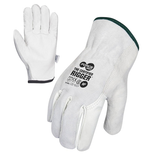 Force360 Split Grain Cowhide Leather Riggers Glove Force360 Split Grain Cowhide Leather Riggers Glove