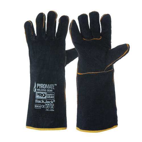 ProChoice Pyromate Black Jack - Black & Gold Glove - Large ProChoice Pyromate Black Jack - Black & Gold Glove - Large