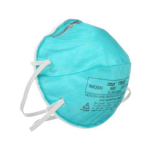 3M™ Cupped Particulate Respirator & Surgical Mask - Standard 3M™ Cupped Particulate Respirator & Surgical Mask - Standard