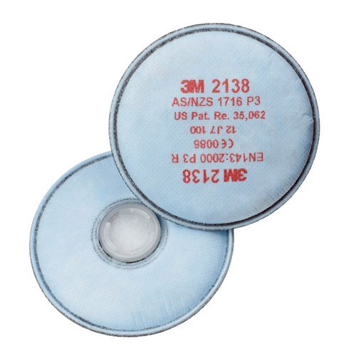 3M™ 2138 GP2/GP3 Particulate Disc Filter - pair 3M™ 2138 GP2/GP3 Particulate Disc Filter - pair