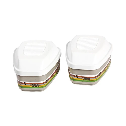 3M 6099 A2B2E2K2HgP3 Organic Vapours + Formaldehyde Filter Cartridge - pair 3M-6099