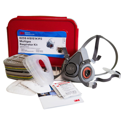 3M™ 6259 Multi-Gas Respirator Kit - A1B1E1K1P2 
