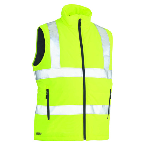 Bisley Taped Hi-Vis Puffer Vest Bisley Taped Hi-Vis Puffer Vest