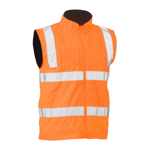 Bisley Taped Hi Vis Rail Wet Weather Vest