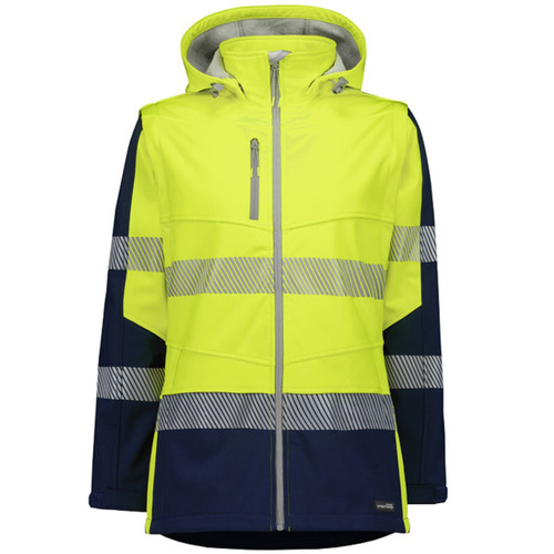 Syzmik Womens Streetworx 2 in 1 Stretch Softshell Jacket Syzmik Womens Streetworx 2 in 1 Stretch Softshell Jacket