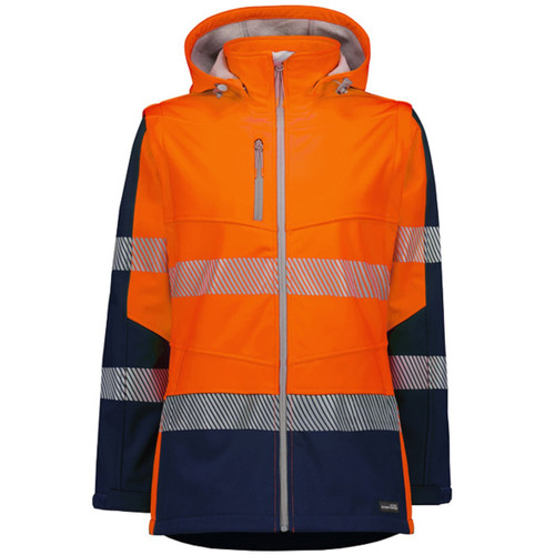Syzmik Womens Streetworx 2 in 1 Stretch Softshell Jacket Syzmik Womens Streetworx 2 in 1 Stretch Softshell Jacket