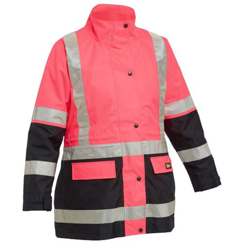 Bisley Womens Taped Hi-Vis 5-in-1 Jacket