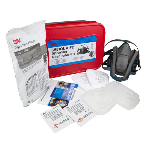 3M™ 6551 Spraying Respirator Kit 6500 series - A1P2 3M™ 6551 Spraying Respirator Kit 6500 series - A1P2