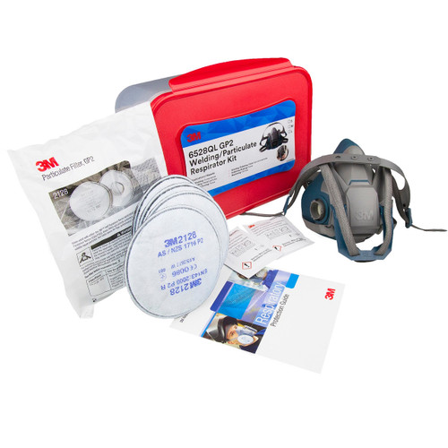 3M 6528QL Welding/Particulate Respirator Kit 6500 series - GP2 3M-6528QL
