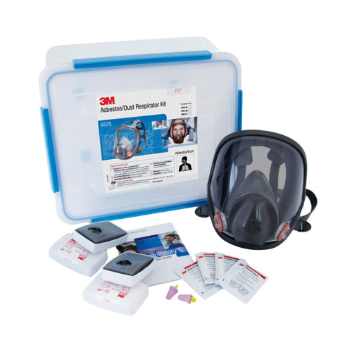 3M™ 6835 Full Face Asbestos/Dust Respirator Kit - P3 3M™ 6835 Full Face Asbestos/Dust Respirator Kit - P3