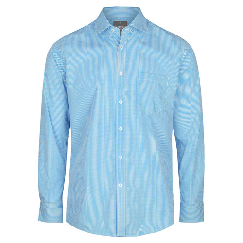 Gloweave Mens Gingham Check Shirt Long Sleeve Gloweave Mens Gingham Check Shirt Long Sleeve
