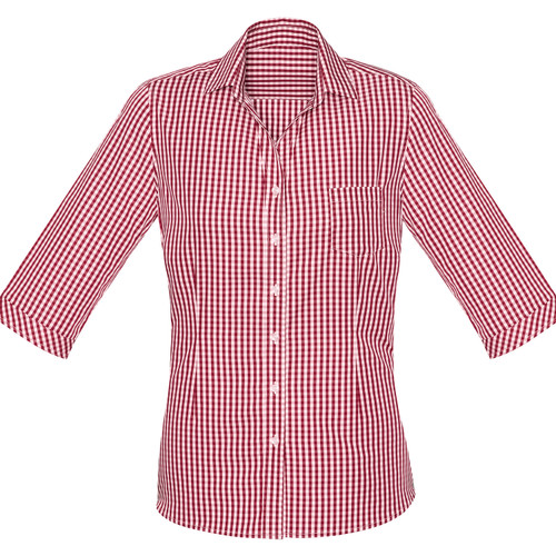 Biz Corporates Womens Springfield 3/4 Sleeve Shirt Biz Corporates Womens Springfield 3/4 Sleeve Shirt