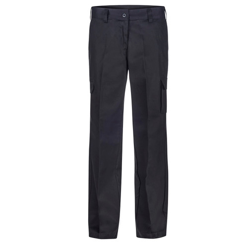 Workcraft Ladies Mid-Weight Cargo Cotton Drill Trousers 