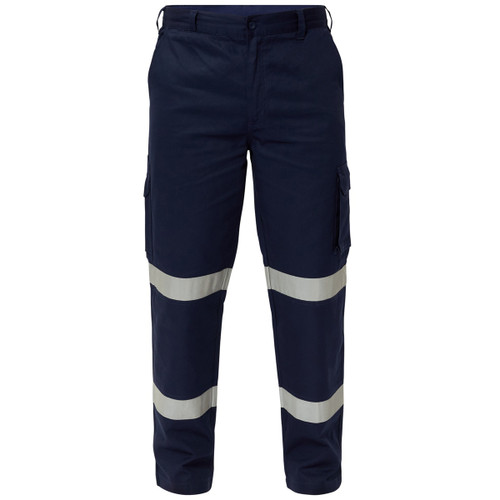 Workcraft Reflective Mid Weight Cargo Cotton Drill Trouser Workcraft Reflective Mid Weight Cargo Cotton Drill Trouser