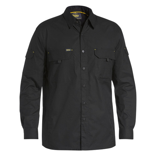 Bisley X Flow Ripstop Long Sleeve Shirt Bisley X Flow Ripstop Long Sleeve Shirt