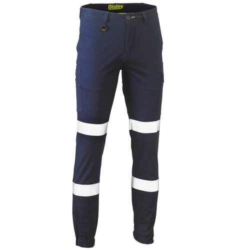Bisley Taped Biomotion Stretch Cotton Drill Cargo Cuff Leg Pants Bisley Taped Biomotion Stretch Cotton Drill Cargo Cuff Leg Pants