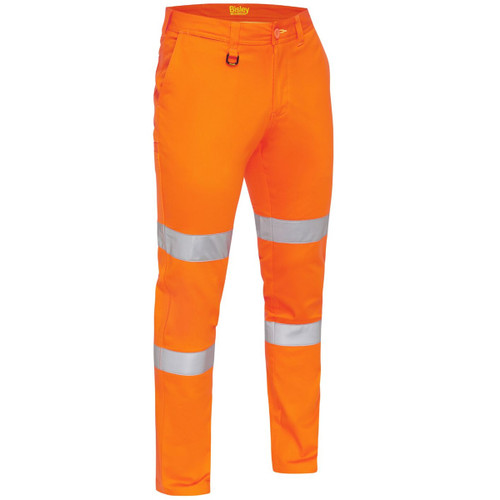 Bisley Taped Biomotion Stretch Cotton Drill Work Pants Bisley Taped Biomotion Stretch Cotton Drill Work Pants