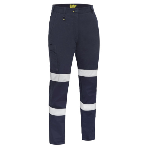 Bisley Women's Taped Stretch Cotton Drill Cargo Pants Bisley Women's Taped Stretch Cotton Drill Cargo Pants